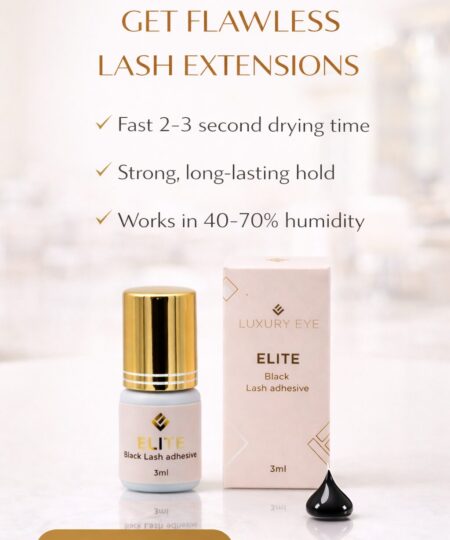 Elite black lash glue