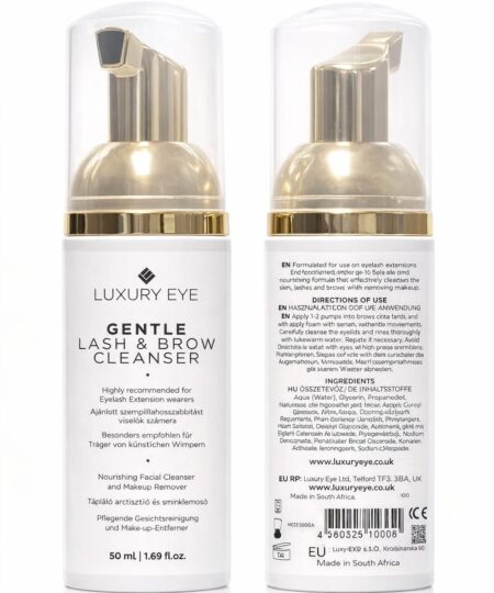 Gentle Foam Lash Cleanser