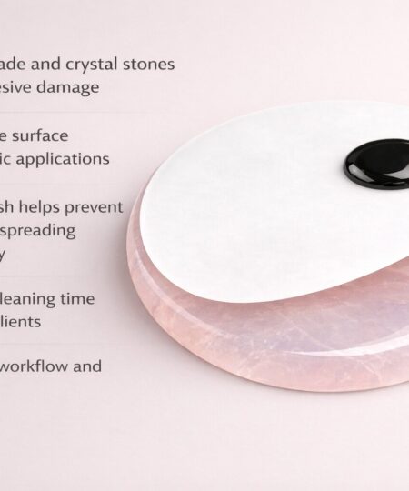 Matt round Sticker for eyelash extensions