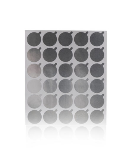 Small aluminium disposable jade stone sticker