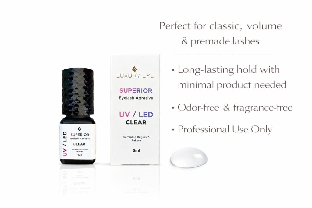 Lash Glue clear uv