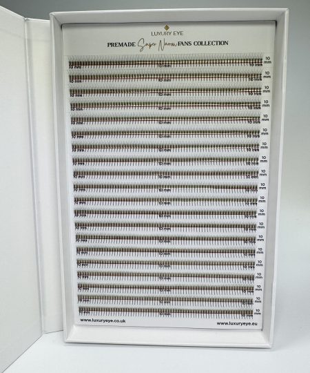 Flawless volume made easy — 6D Super Narrow Premade Fans are perfect for fast, full, and natural-looking lash extensions.
