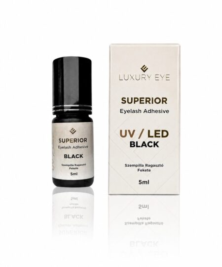 TPO FREE - SUPERIOR UV LED Lash Adhesive 5ml BLACK 1 sec