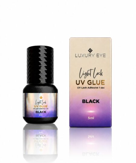 TPO FREE UV LED Lash Adhesive Black 5ml | 1 Second Cure Glue