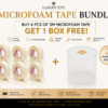 Luxury Eye 3M Microfoam Tape Bundle – 6 lash tapes with free storage box