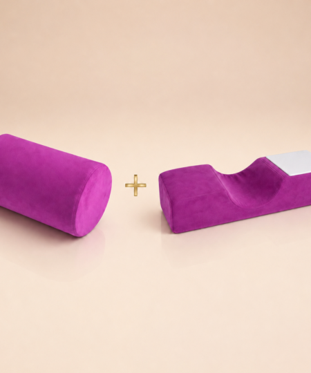 Premium Lash Pillow & Comfort Knee Pillow Bundle