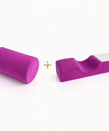 Premium Lash Pillow & Comfort Knee Pillow Bundle
